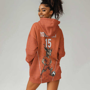 Custom Niger Football Hoodie Dress Allez Menas