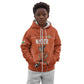 Custom Niger Football Kid Hoodie Allez Menas