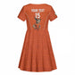 Custom Niger Football Kid Short Sleeve Dress Allez Menas