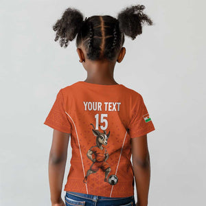 Custom Niger Football Kid T shirt Allez Menas