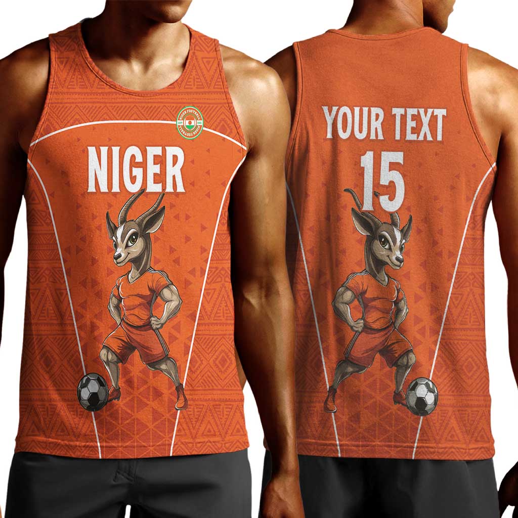 Custom Niger Football Men Tank Top Allez Menas