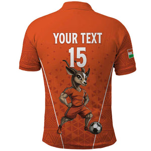 Custom Niger Football Polo Shirt Allez Menas