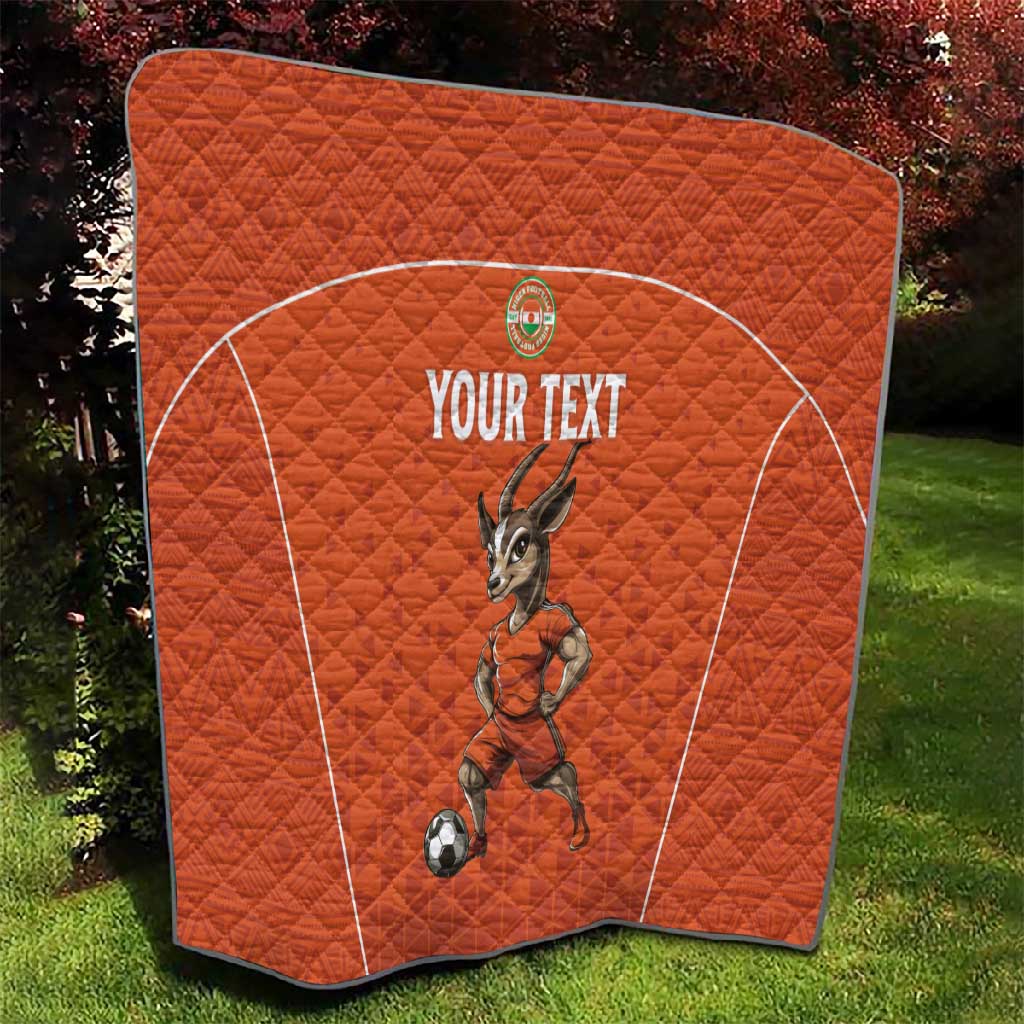 Custom Niger Football Quilt Allez Menas