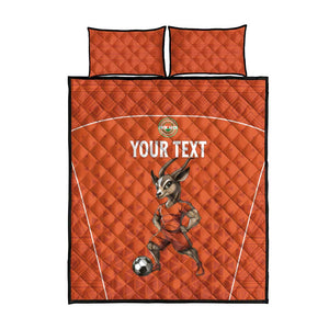 Custom Niger Football Quilt Bed Set Allez Menas