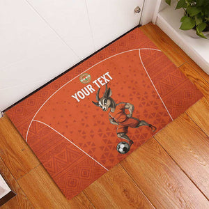 Custom Niger Football Rubber Doormat Allez Menas