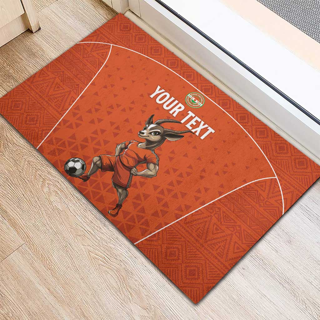 Custom Niger Football Rubber Doormat Allez Menas