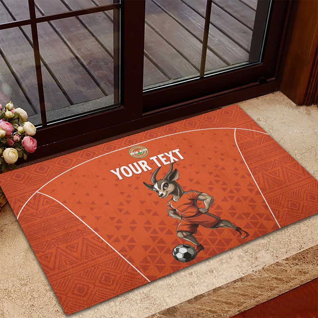 Custom Niger Football Rubber Doormat Allez Menas
