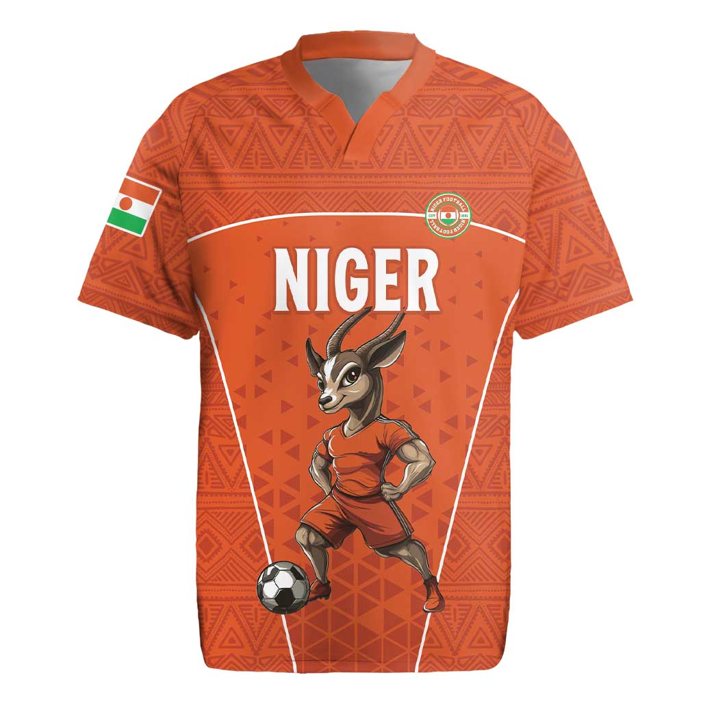 Custom Niger Football Rugby Jersey Allez Menas by AfricanPride