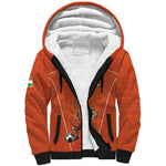 Custom Niger Football Sherpa Hoodie Allez Menas
