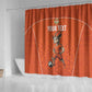 Custom Niger Football Shower Curtain Allez Menas