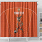 Custom Niger Football Shower Curtain Allez Menas
