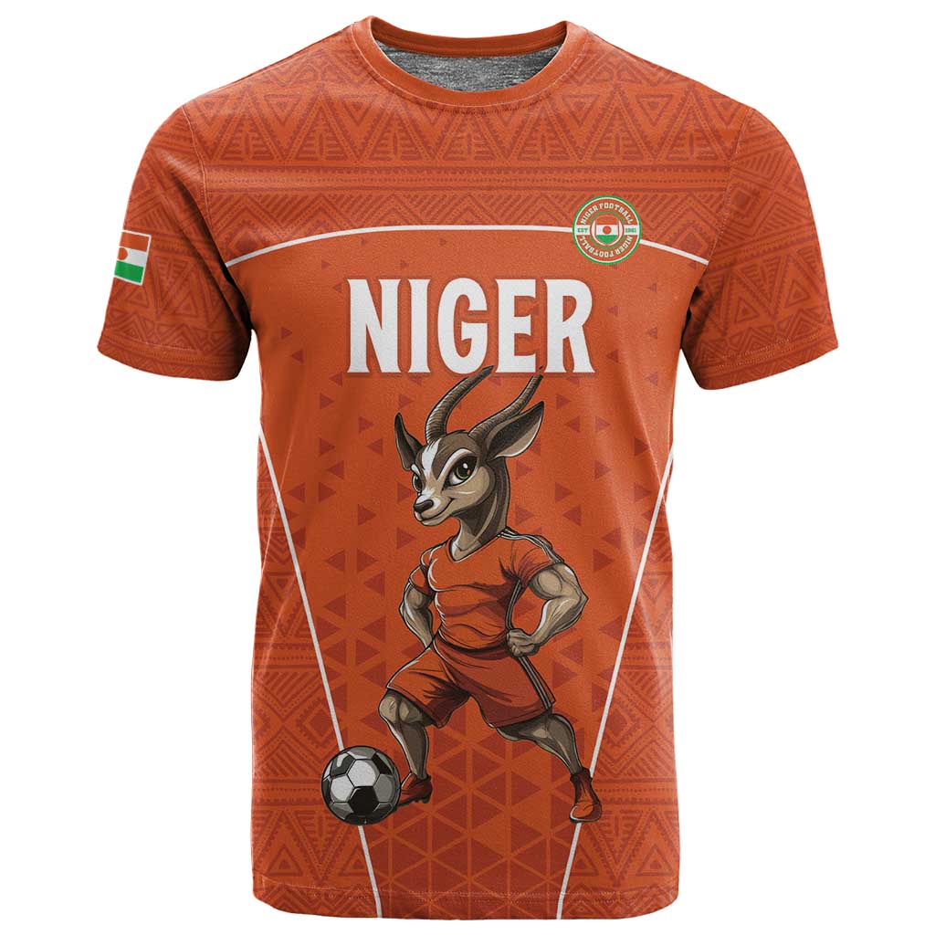 Custom Niger Football T shirt Allez Menas