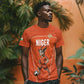 Custom Niger Football T shirt Allez Menas