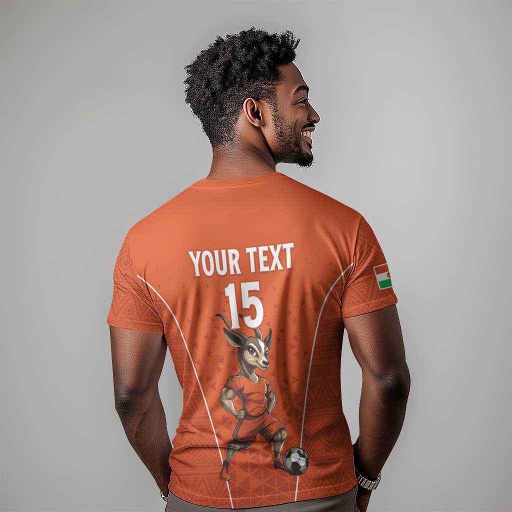 Custom Niger Football T shirt Allez Menas