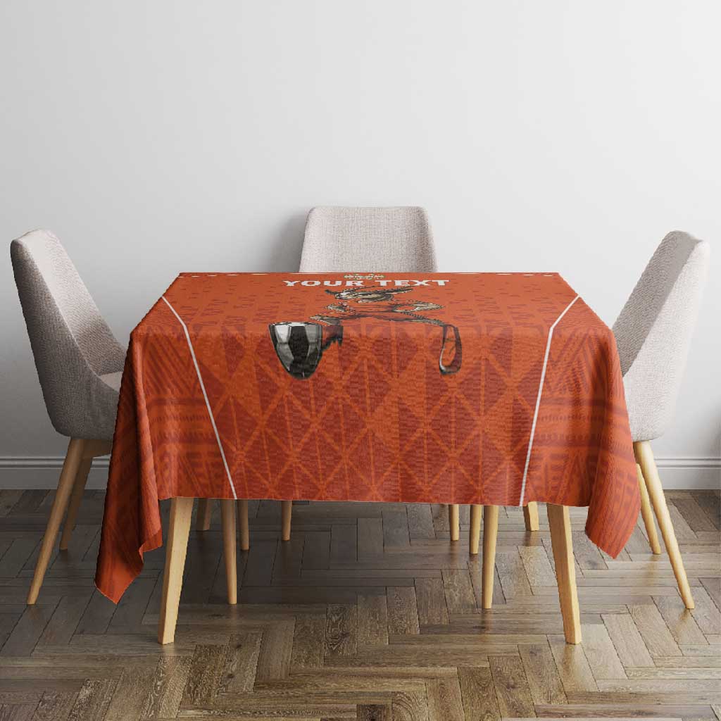 Custom Niger Football Tablecloth Allez Menas