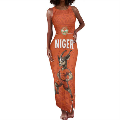 Custom Niger Football Tank Maxi Dress Allez Menas