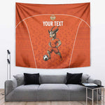 Custom Niger Football Tapestry Allez Menas