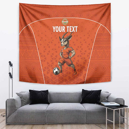 Custom Niger Football Tapestry Allez Menas
