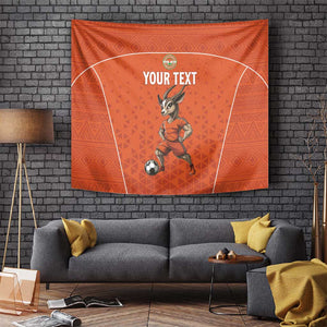 Custom Niger Football Tapestry Allez Menas