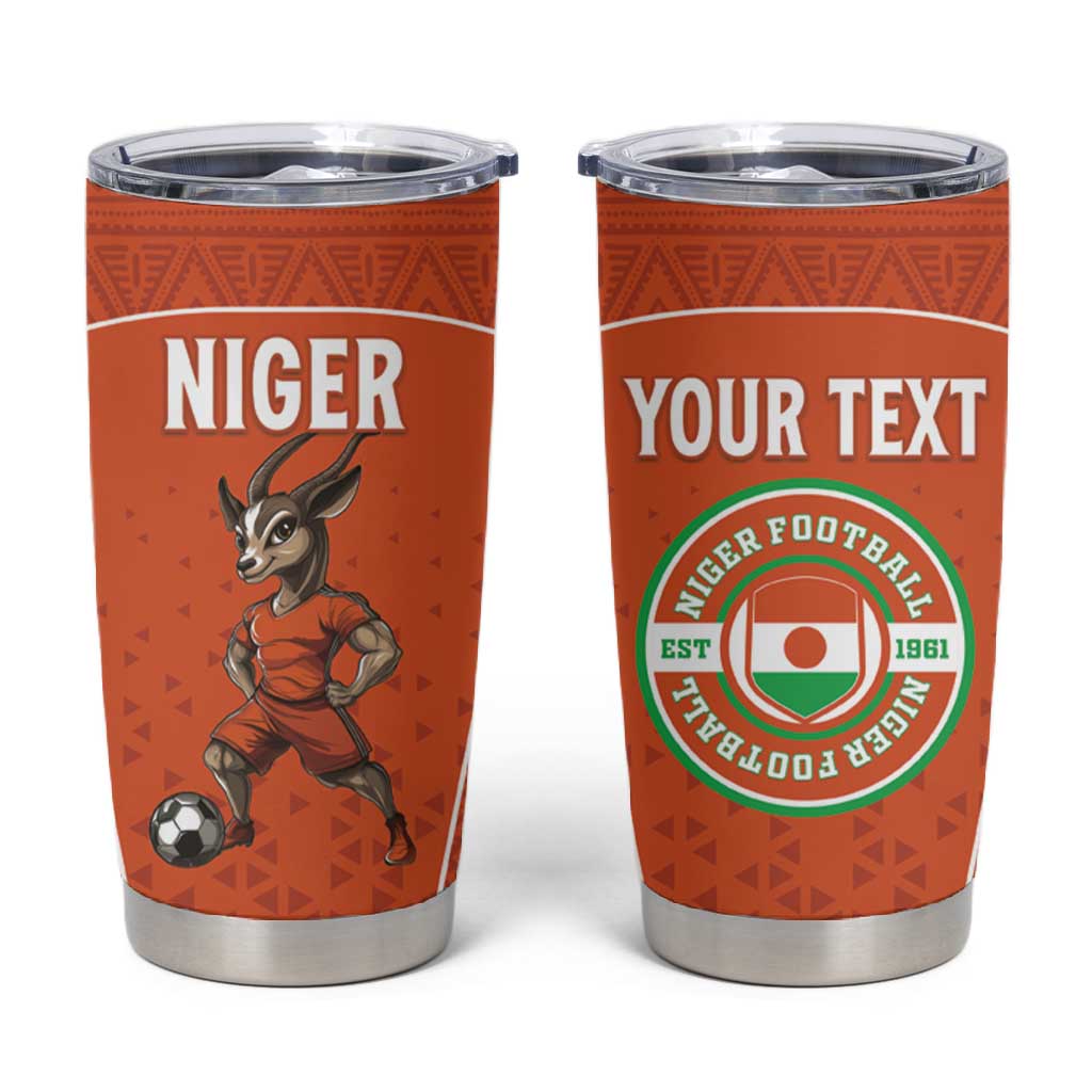 Custom Niger Football Tumbler Cup Allez Menas