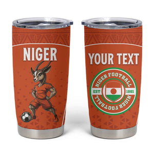 Custom Niger Football Tumbler Cup Allez Menas