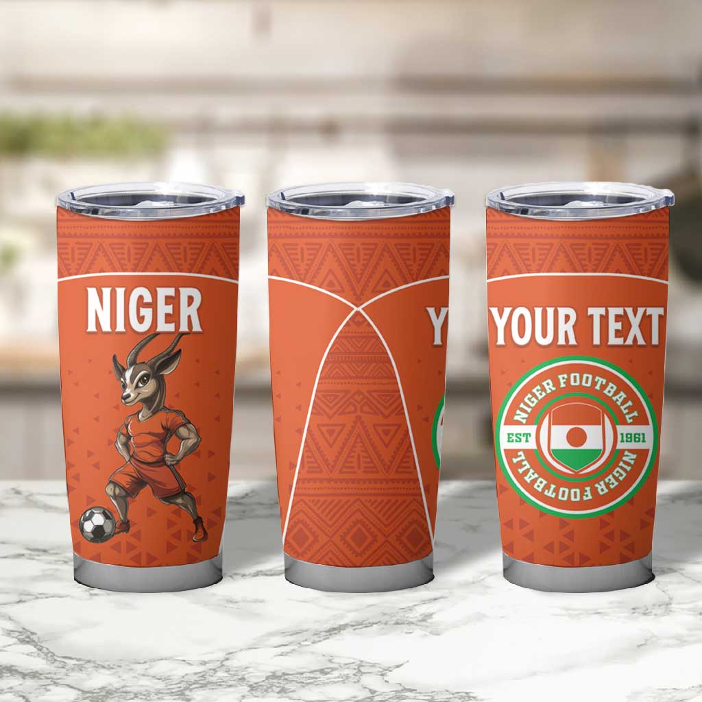 Custom Niger Football Tumbler Cup Allez Menas