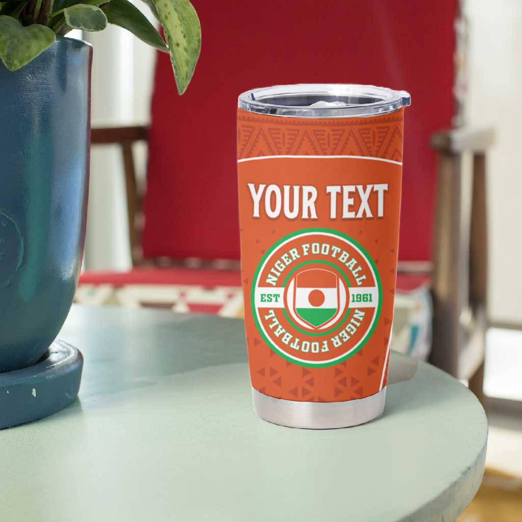 Custom Niger Football Tumbler Cup Allez Menas