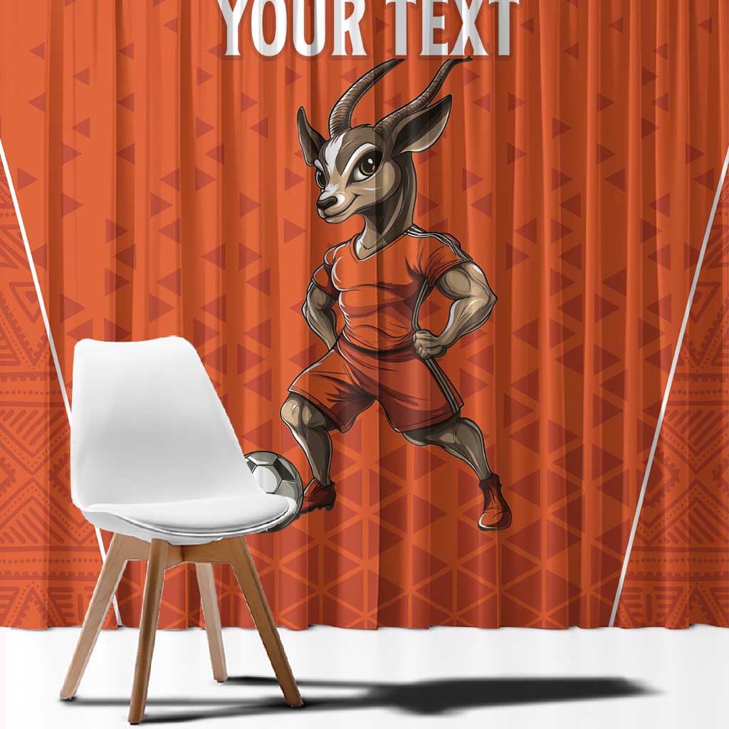 Custom Niger Football Window Curtain Allez Menas