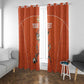 Custom Niger Football Window Curtain Allez Menas