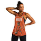 Custom Niger Football Women Racerback Tank Allez Menas