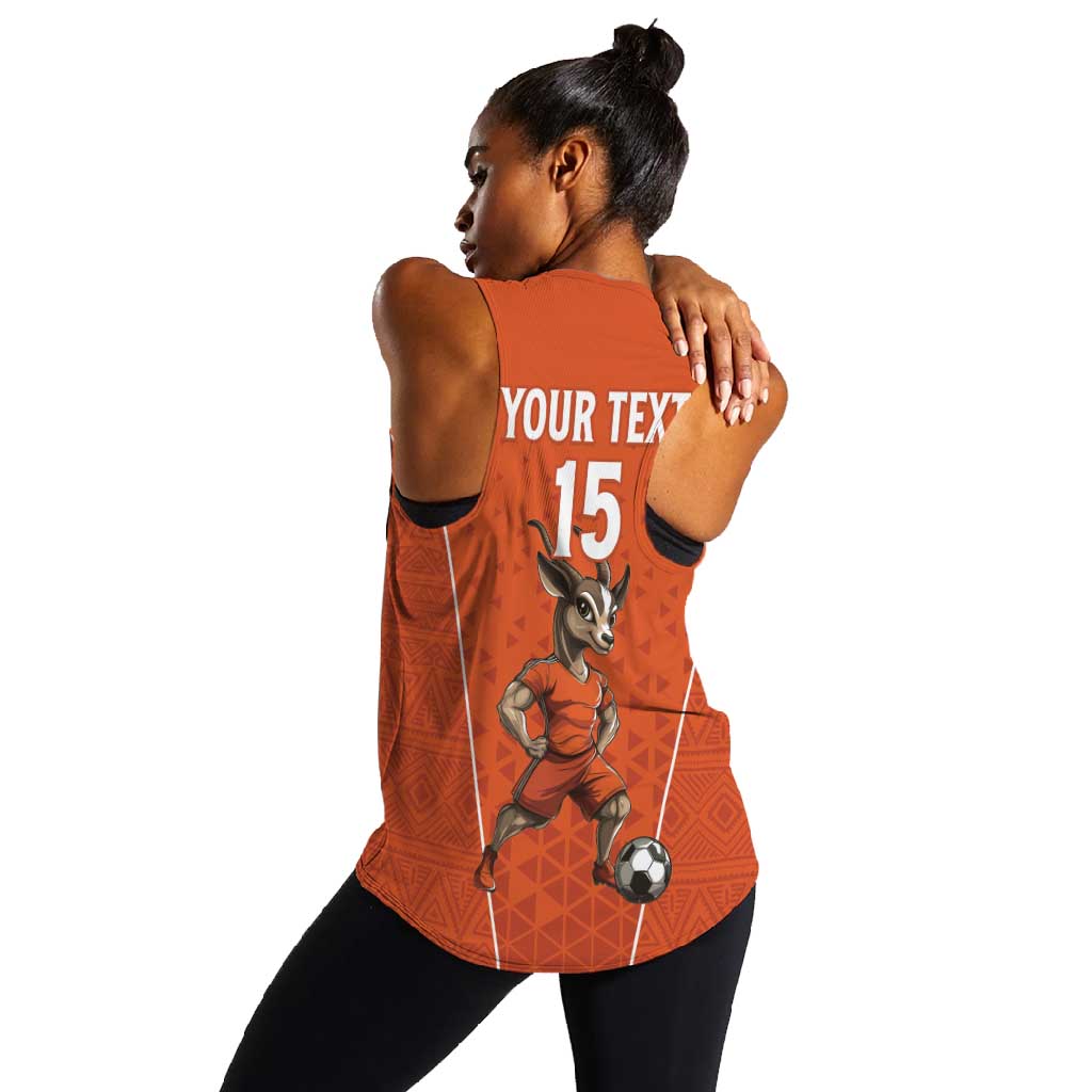 Custom Niger Football Women Racerback Tank Allez Menas