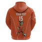 Custom Niger Football Zip Hoodie Allez Menas