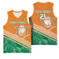 Ivory Coast Rugby Custom Basketball Jersey Allez Les Elephants - African Pride