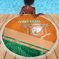 Ivory Coast Rugby Custom Beach Blanket Allez Les Elephants