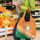Ivory Coast Rugby Custom Grocery Bag Allez Les Elephants