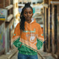 Ivory Coast Rugby Custom Hoodie Allez Les Elephants