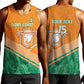 Ivory Coast Rugby Custom Men Tank Top Allez Les Elephants