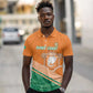 Ivory Coast Rugby Custom Polo Shirt Allez Les Elephants