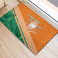 Ivory Coast Rugby Custom Rubber Doormat Allez Les Elephants