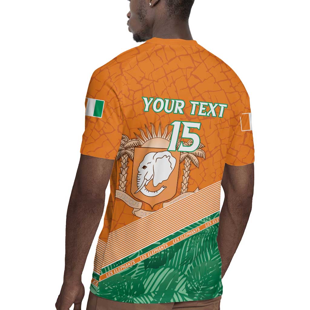 Ivory Coast Rugby Custom Rugby Jersey Allez Les Elephants