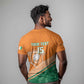 Ivory Coast Rugby Custom T shirt Allez Les Elephants