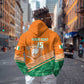 Ivory Coast Rugby Custom Zip Hoodie Allez Les Elephants