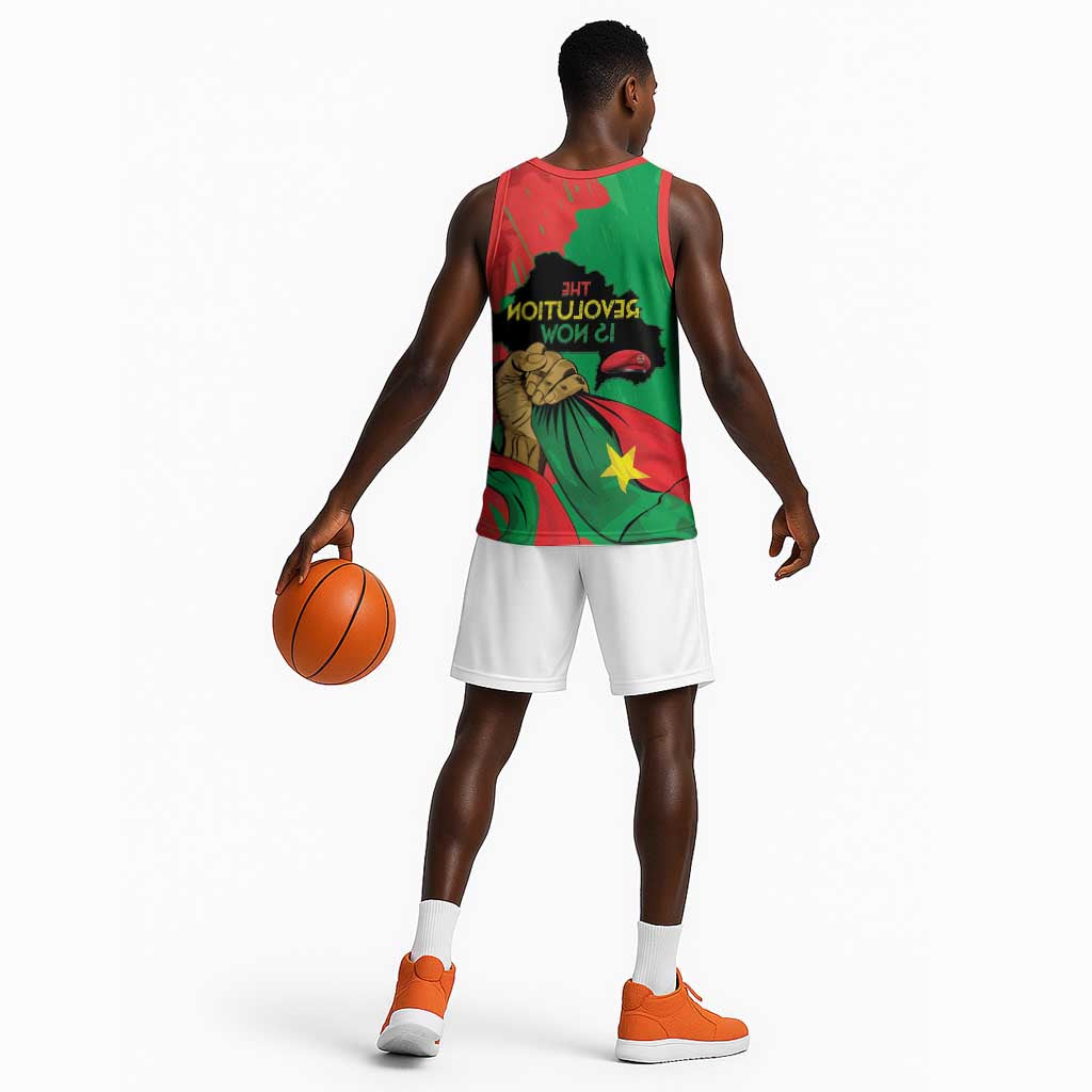 Burkina Faso I Stand With Traore Basketball Jersey - African Pride