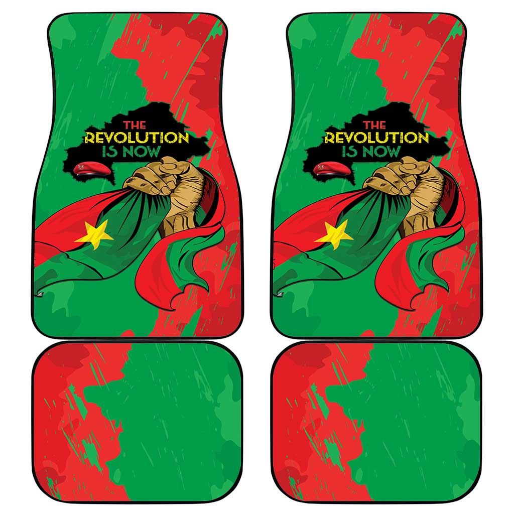 Burkina Faso I Stand With Traore Car Mats