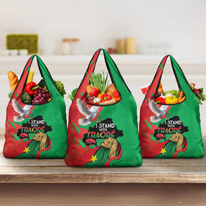 Burkina Faso I Stand With Traore Grocery Bag