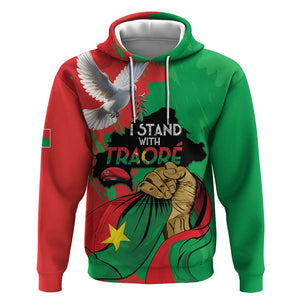 Burkina Faso I Stand With Traore Hoodie