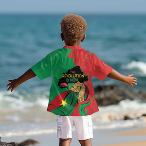 Burkina Faso I Stand With Traore Kid Hawaiian Shirt