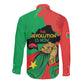 Burkina Faso I Stand With Traore Long Sleeve Button Shirt