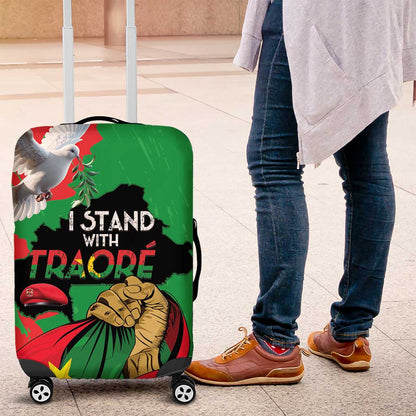 Burkina Faso I Stand With Traore Luggage Cover