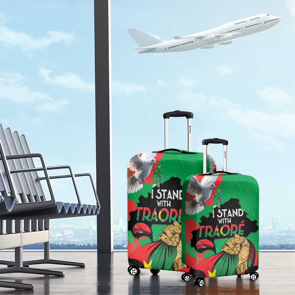Burkina Faso I Stand With Traore Luggage Cover